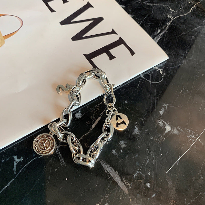 Women's Style Sterling Sier Light Luxury High Bracelets