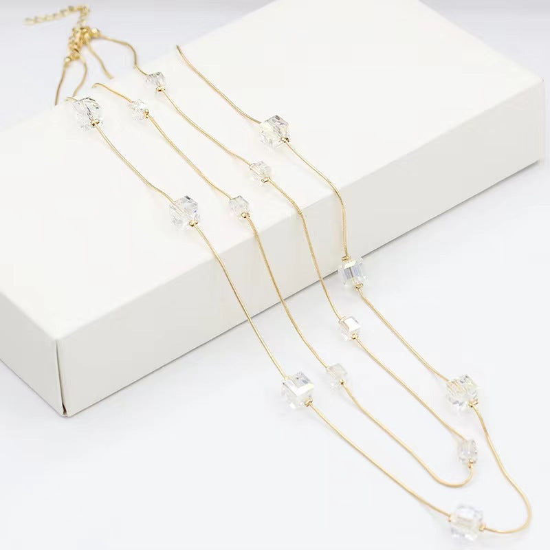 Sweater Chain Fashionable Temperamental Affordable Luxury Necklaces
