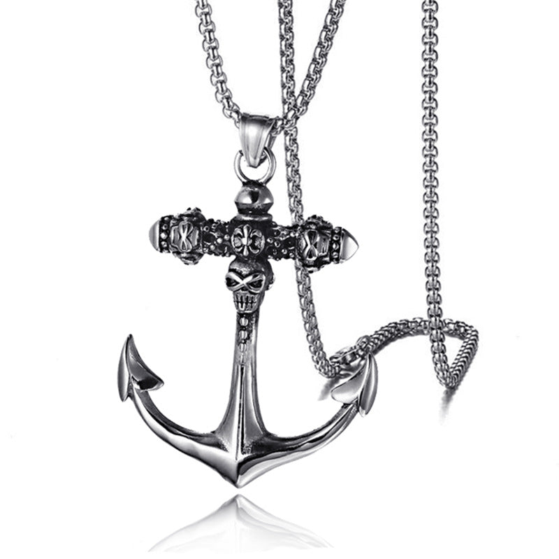 Women's & Men's Rune Arrow Titanium Steel Fashion Creative Necklaces