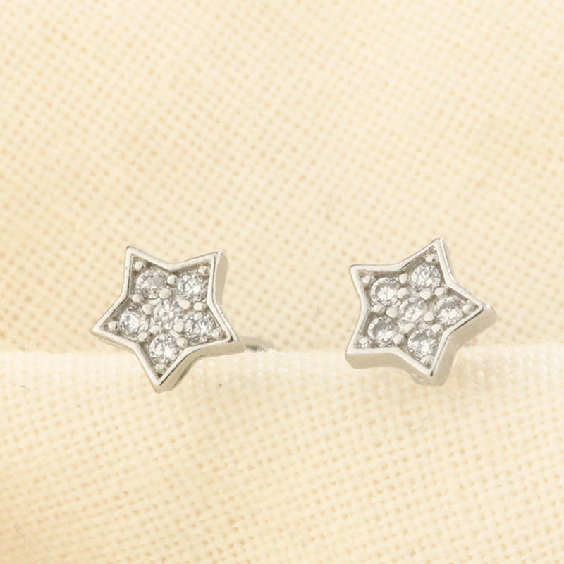 Screw Tightening Buckle Female Sleeping No Need To Earrings