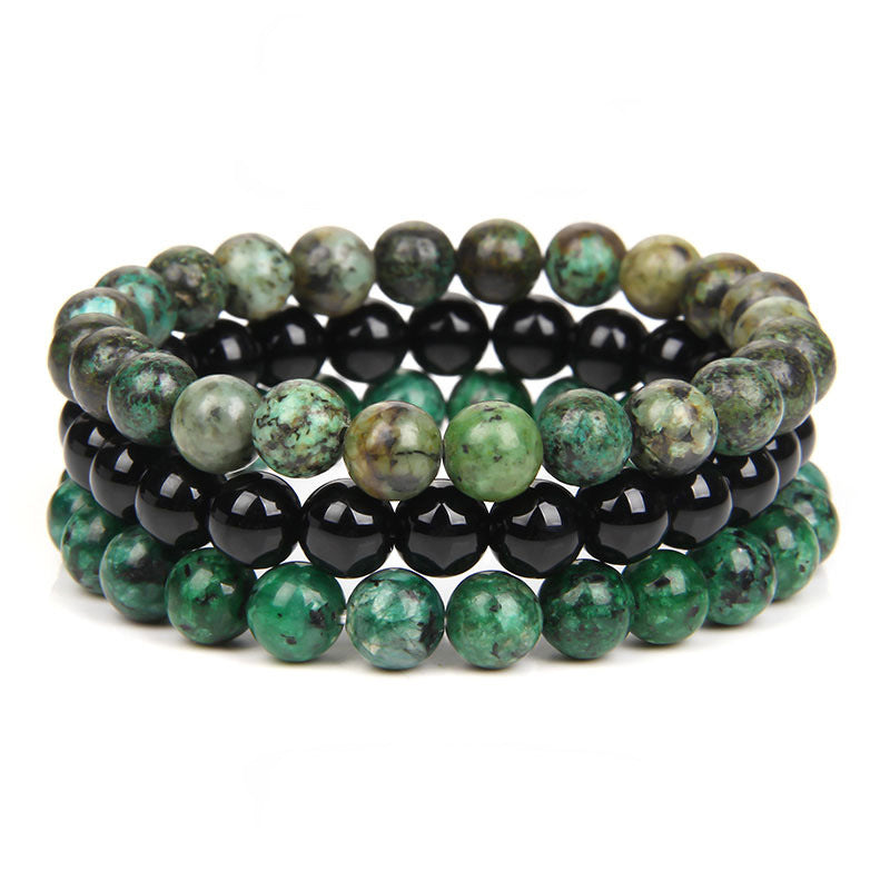 Women's & Men's Tigereye Turquoise Hematite Amethyst Suit Jewelry Bracelets