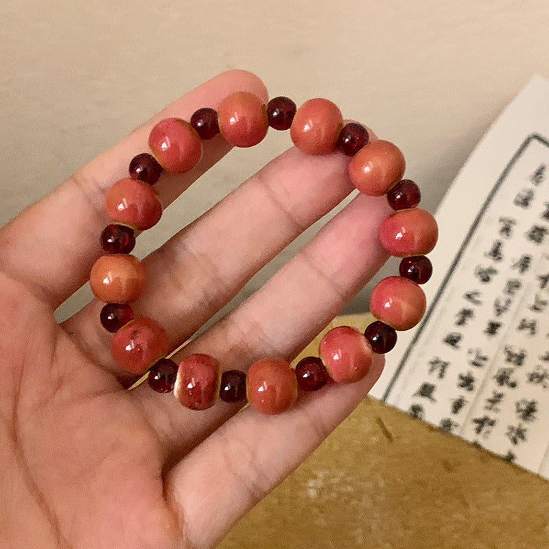 Niche Retro Chinese Beaded Handmade Stall Bracelets