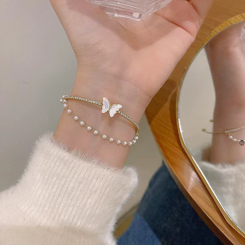 High-grade Niche Pearl Gentle Elegant Exquisite Bracelets