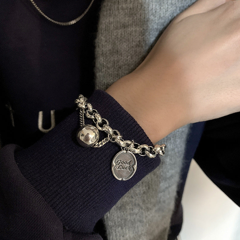 Women's Style Sterling Sier Light Luxury High Bracelets
