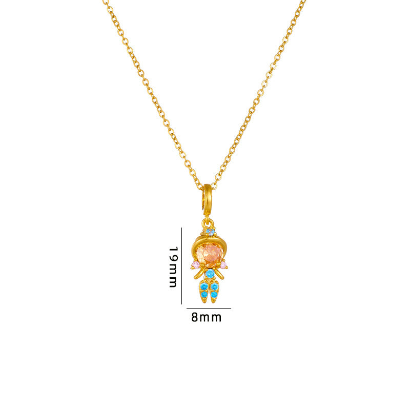Creative Cartoon Female Exquisite Cute Sweet Necklaces