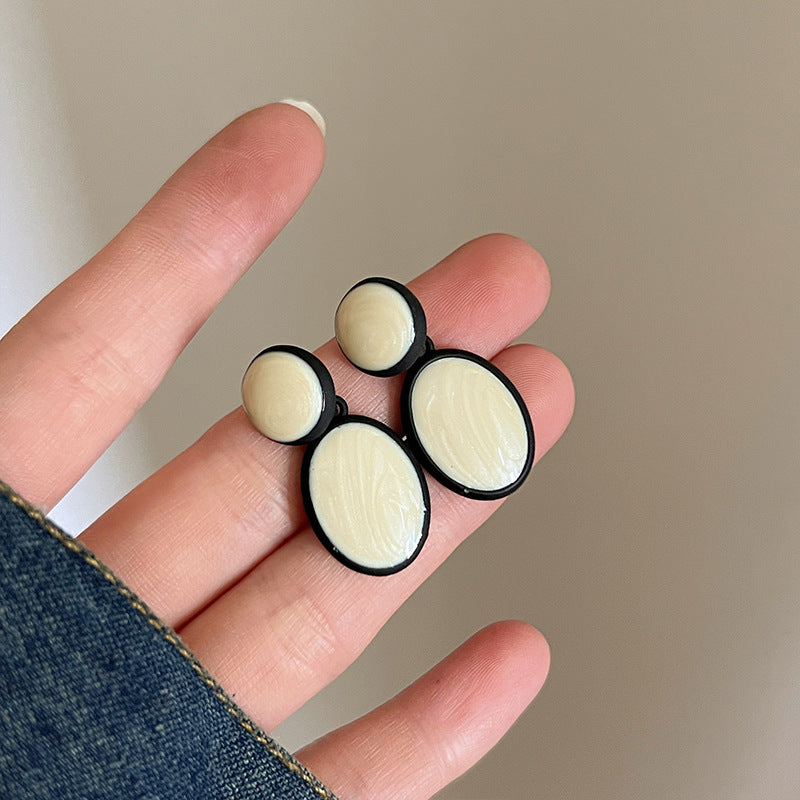 Women's Mori Style French Retro Camellia For Design Earrings