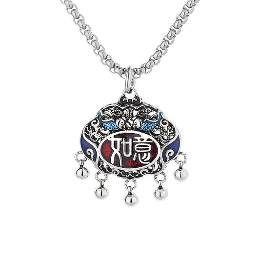 Women's National Fashion Ethnic Style Distressed Tassel Necklaces