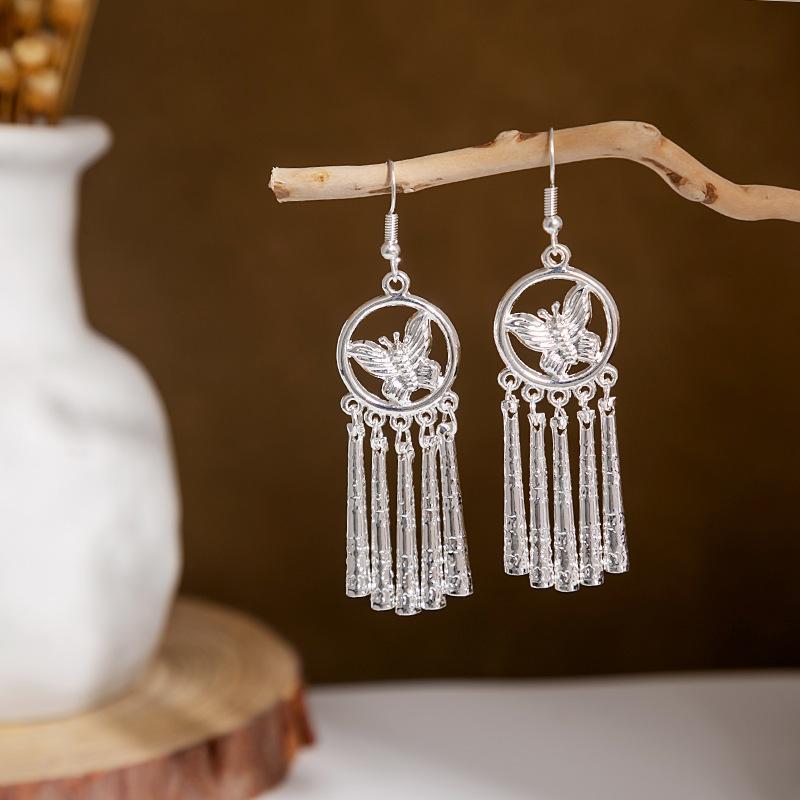 Hollowed Fashion Exotic Retro Artistic Classical Earrings