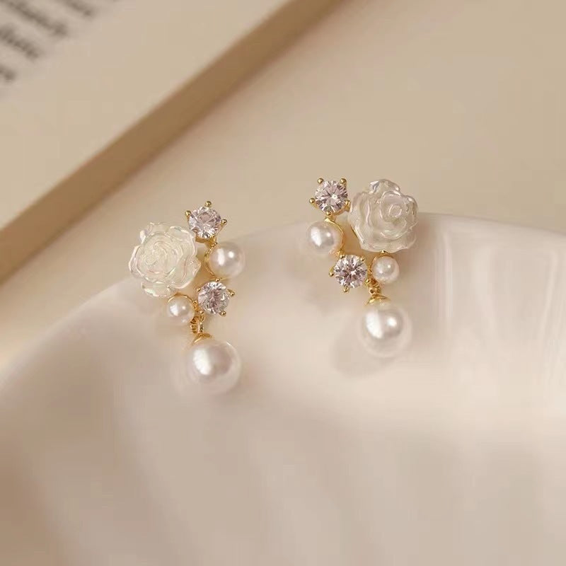 Zircon Ear Clip Small Eardrops Fashion Earrings