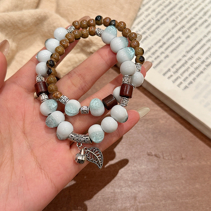 Niche Retro Chinese Beaded Handmade Stall Bracelets