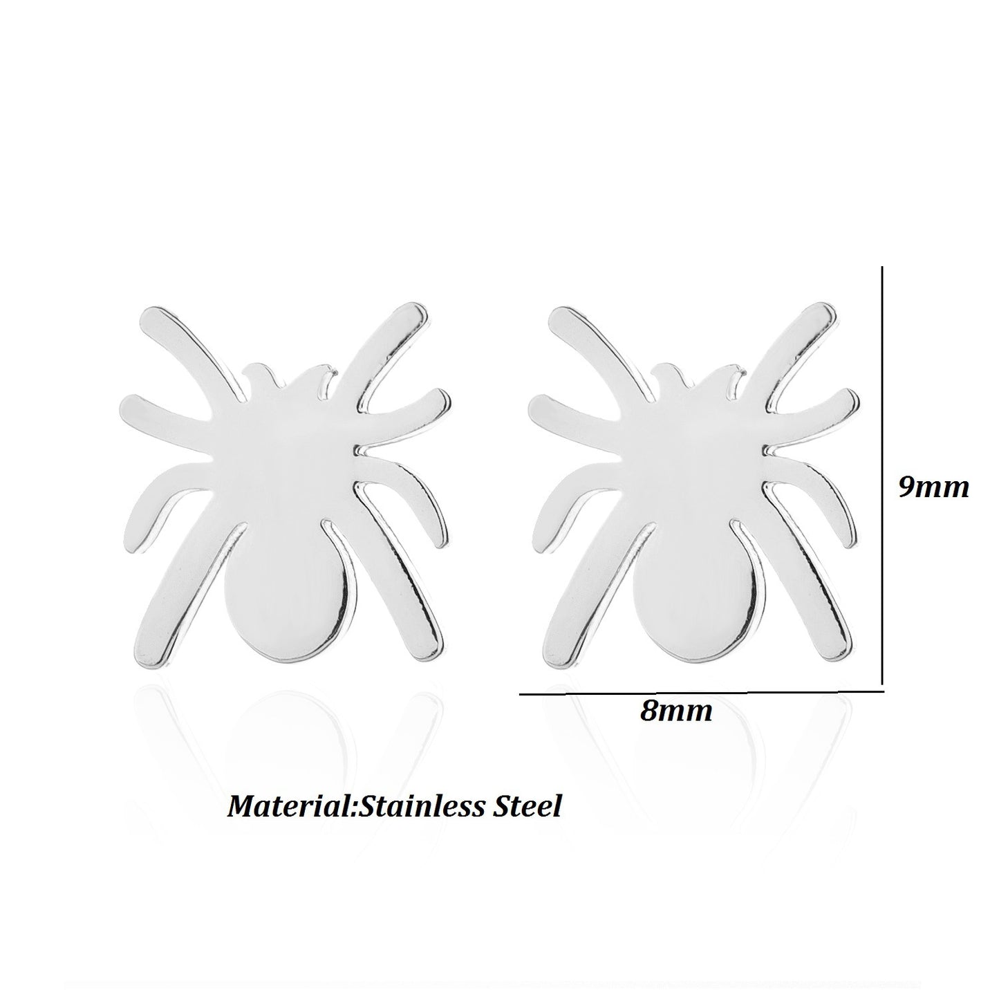 Hop Spider Fashion Personality Small Animal Earrings