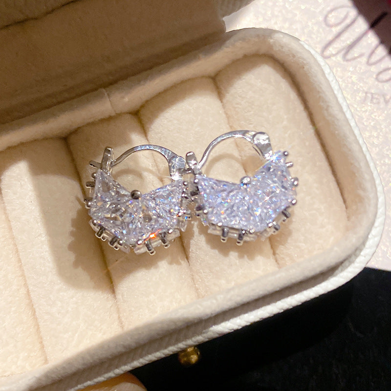 Women's Geometric U-shaped Bag Ear Clip Fashion Light Luxury High-grade Rings