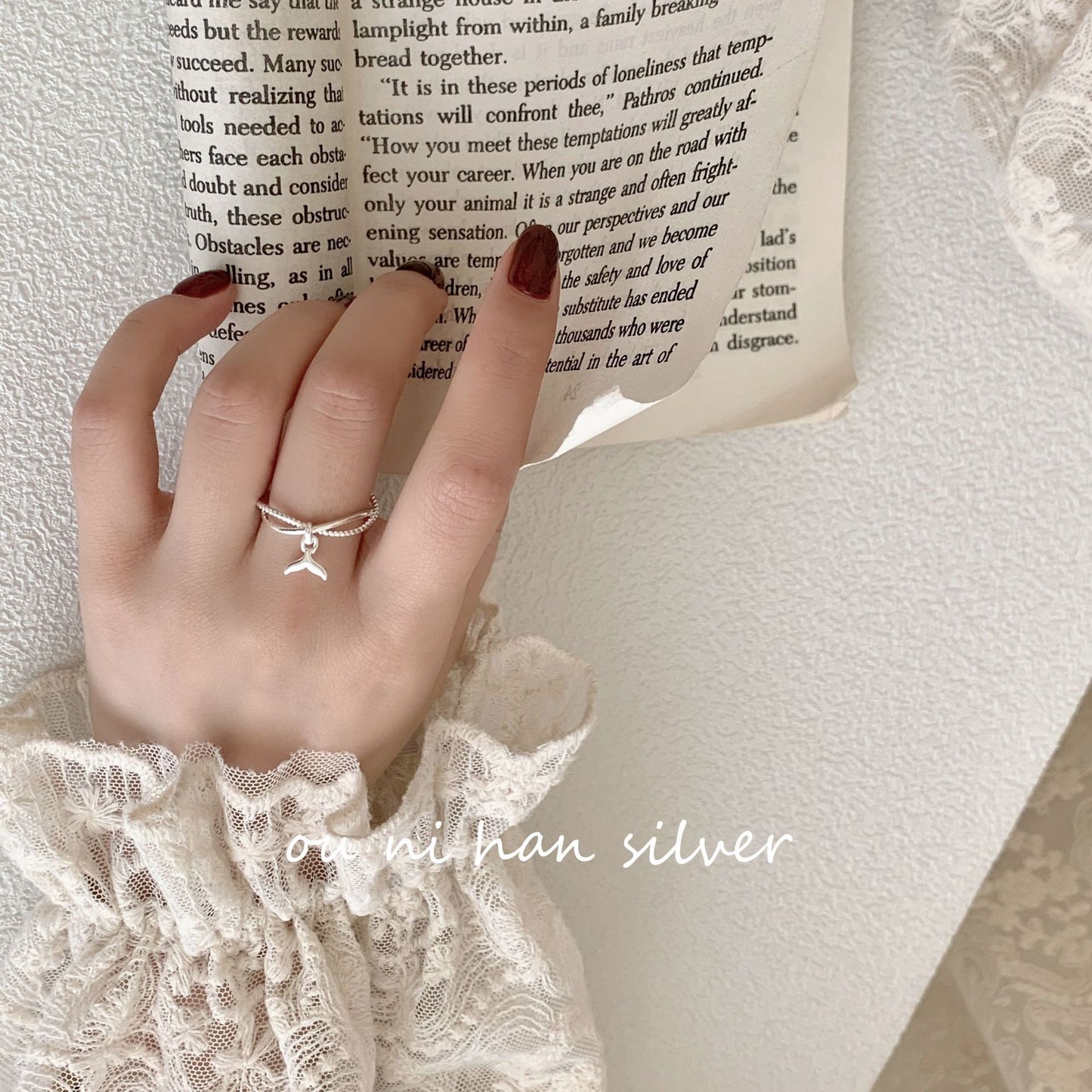 Oni Sterling Sier Female Style Design Rings
