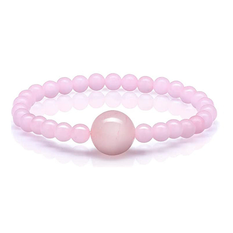 Stone White Turquoise Acupressure Healing Elastic Bracelets