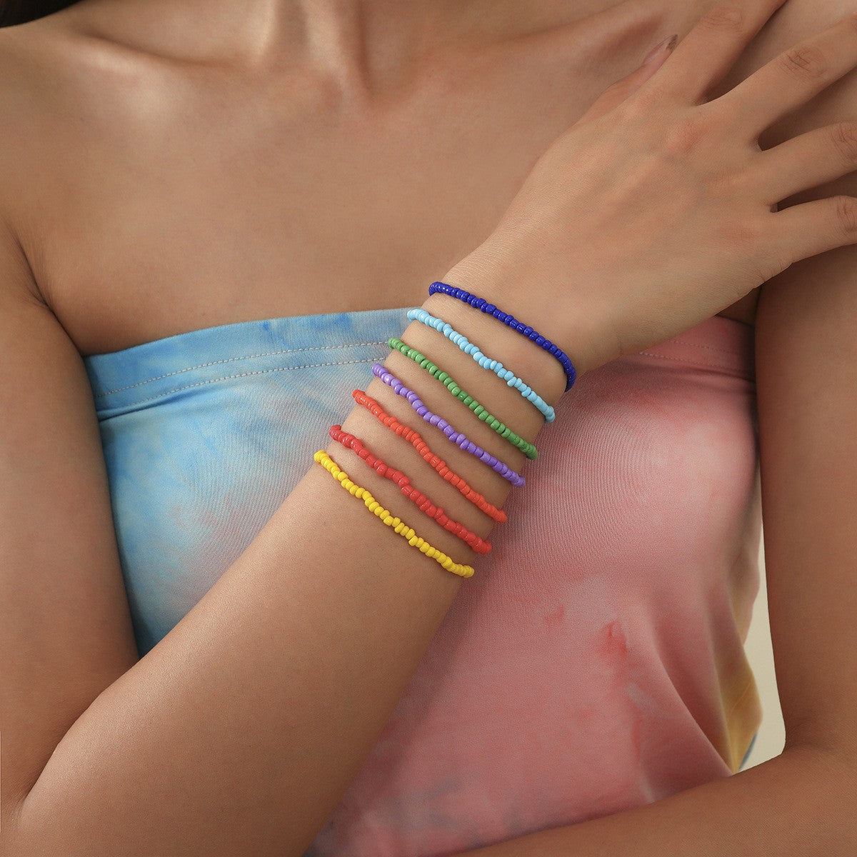 Creative Fashion Retro Ethnic Style Bead Beaded Personalized Bracelet