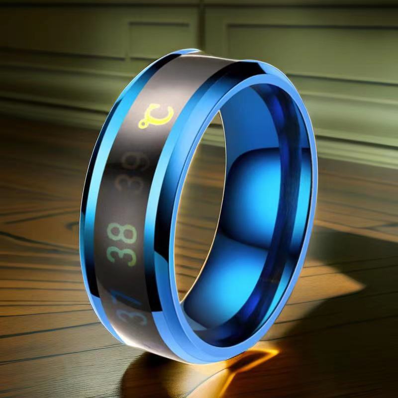Men's Stainless Steel Smart Trendy Cold Hip Rings