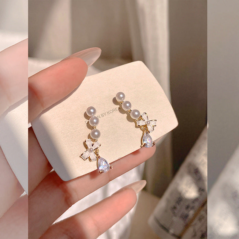 Women's Pin Korean Flower Butterfly High-grade Imitation Rings
