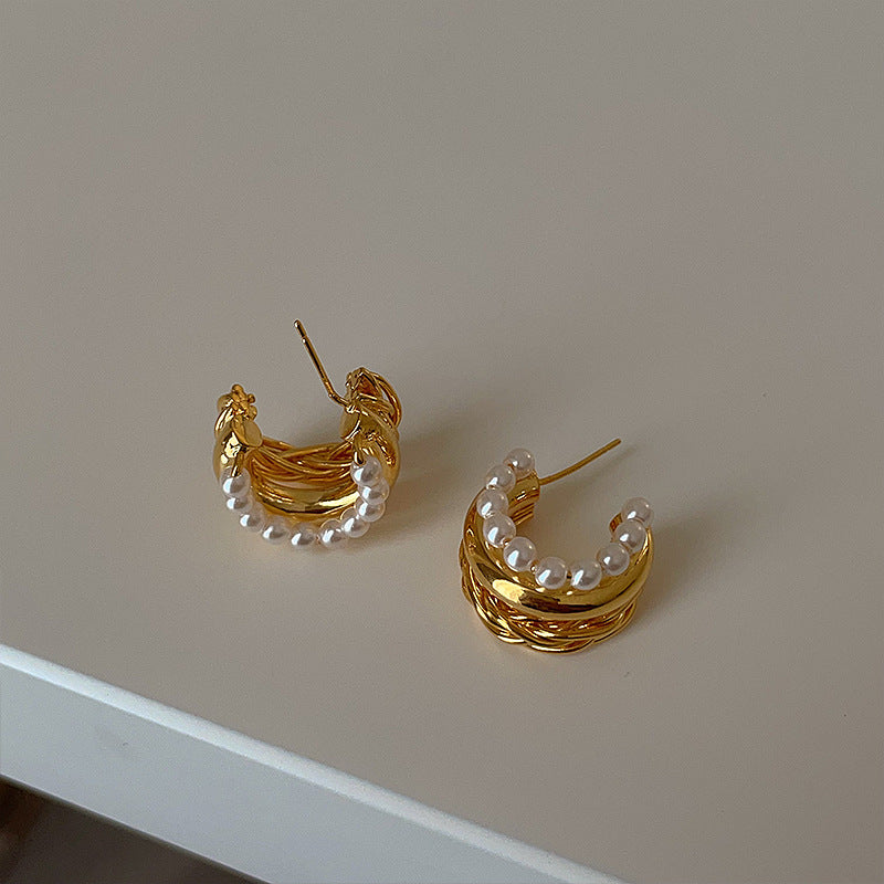 Women's Metal For Personality Affordable Luxury Fashion Earrings