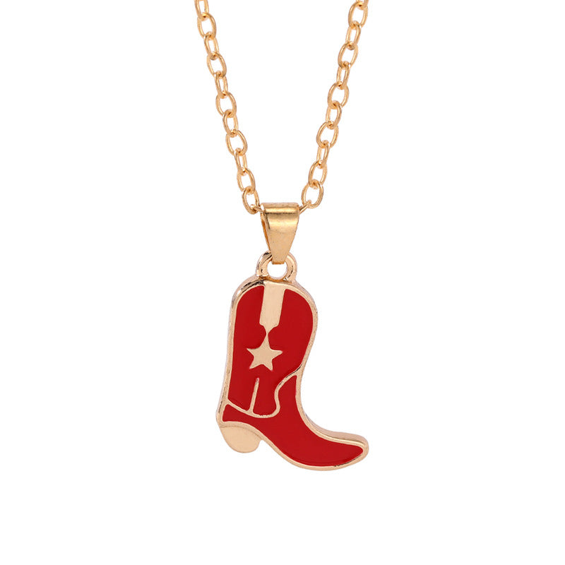 Boots Stylish Simple Versatile Clothing Decorations Necklaces