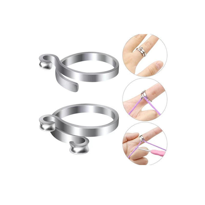 Thread Personalized Ribbon Jewelry Hook Wool Thai Rings