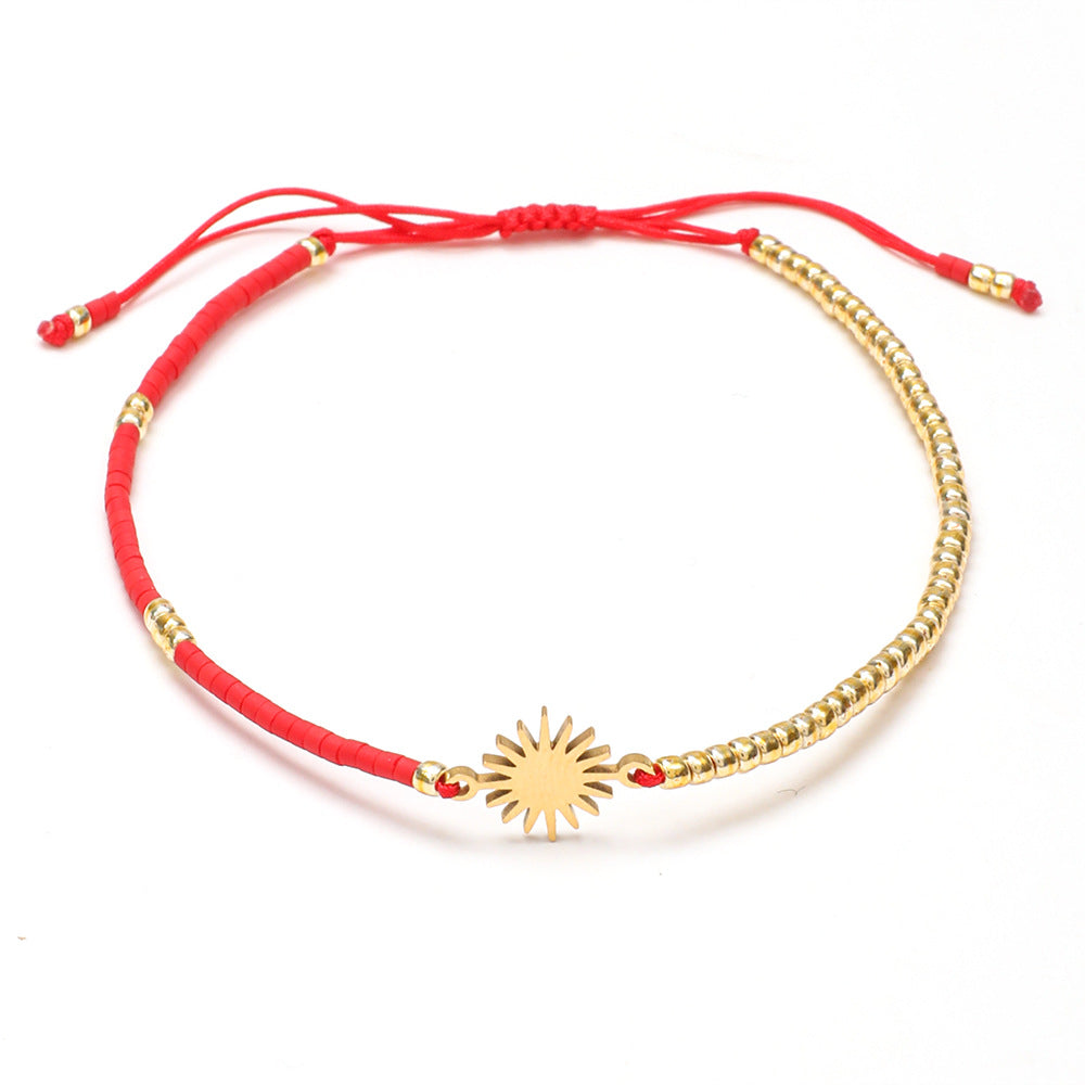 Imported Bead Golden Sun Accessories Beads Bracelets