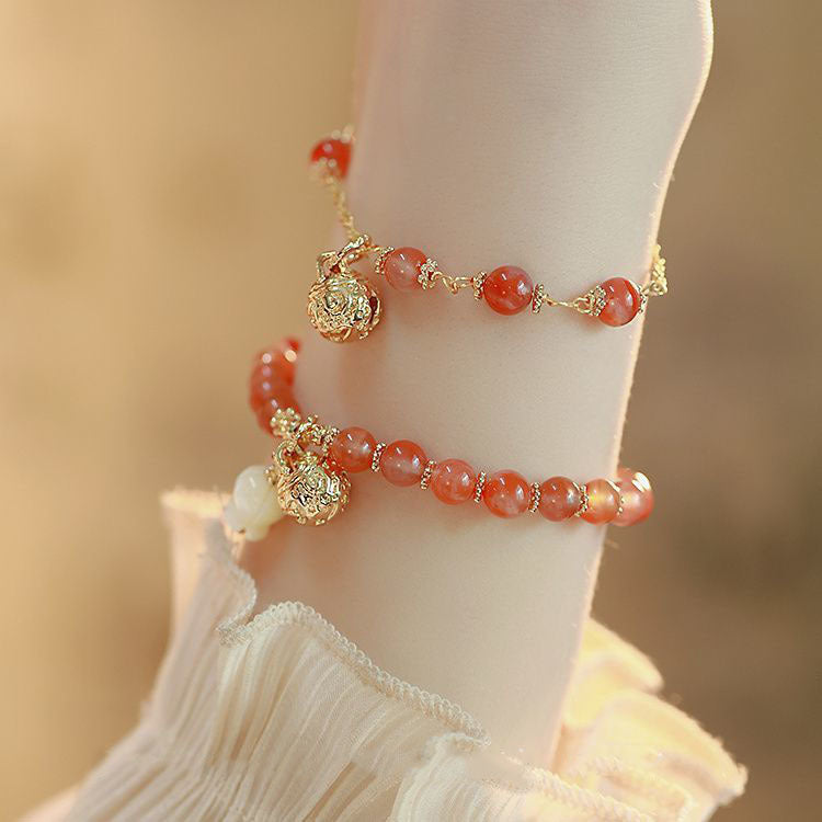 Lucky Beads Female Fashion High Sense Light Bracelets