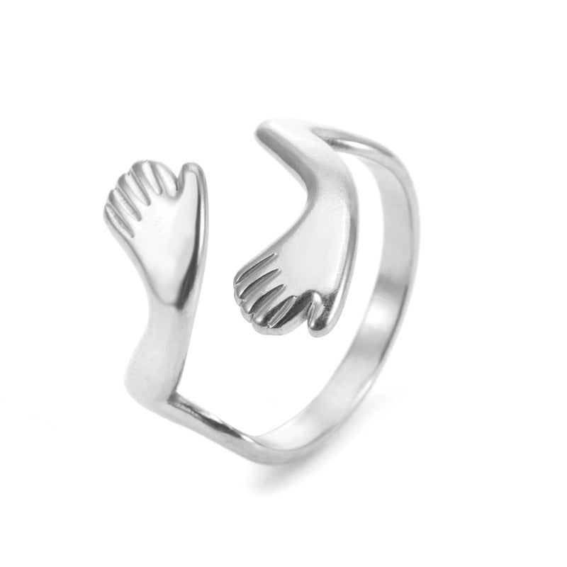 Hollow Heart Stainless Steel Open Five-pointed Star Butterfly Bracelets