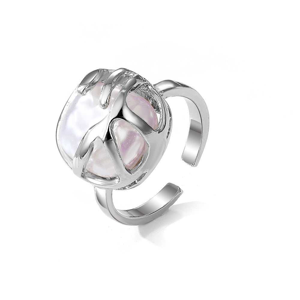 Advanced Niche Design Indifference Trend Cool Female Rings