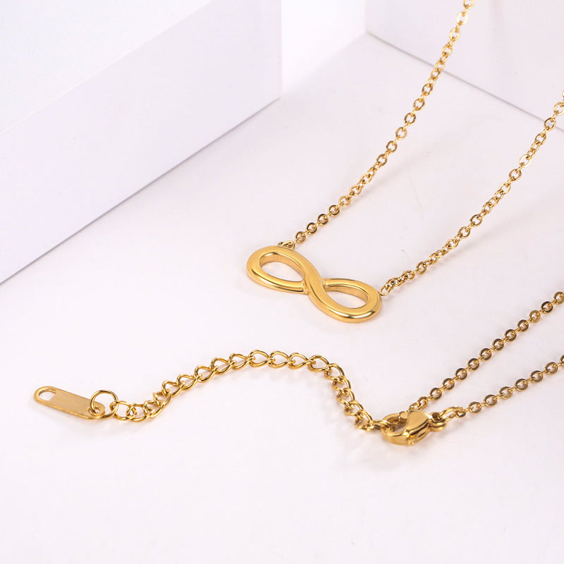 Titanium Steel Clavicle Chain Cold Style Simple Necklaces