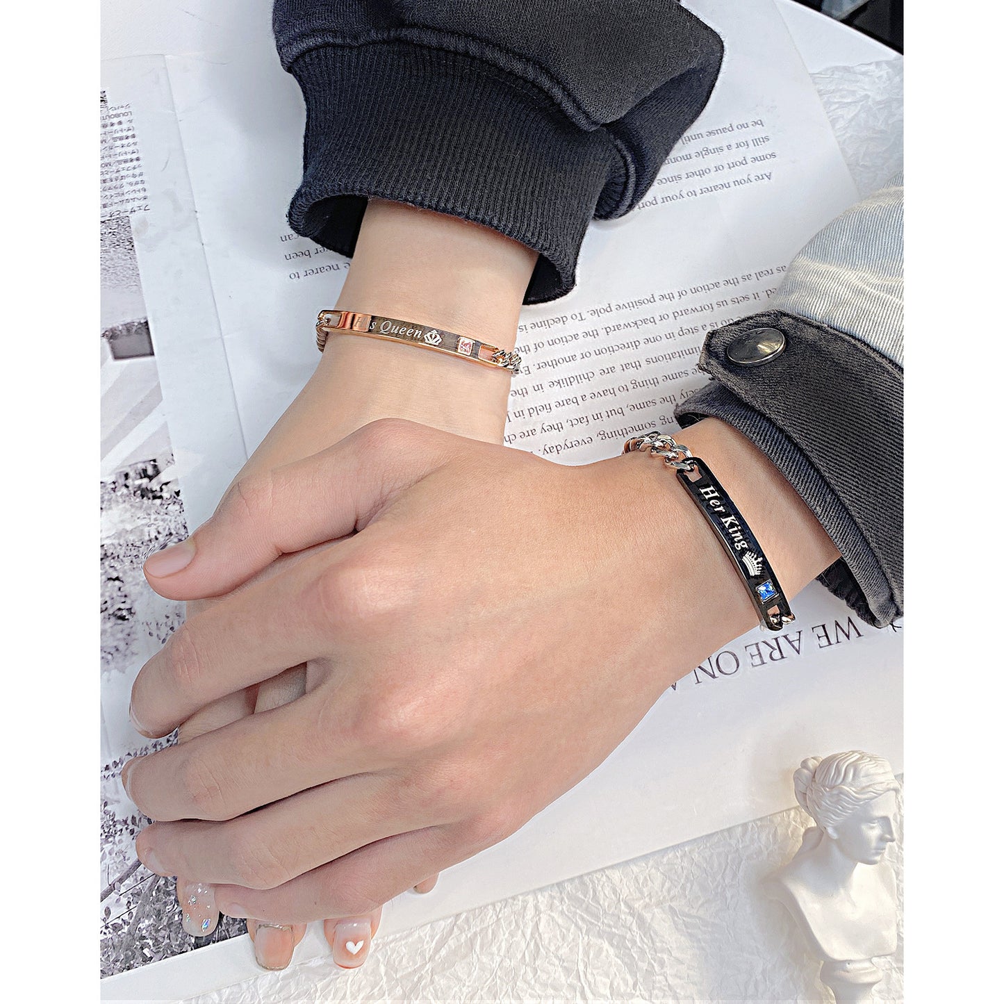 Romantic Valentine's Day Gift Fashion Refined Zircon Bracelets