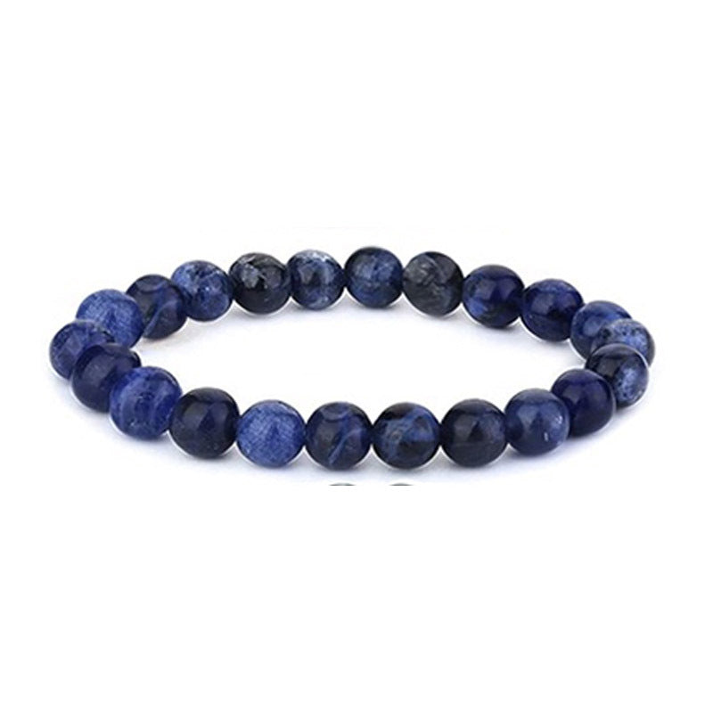 Men's Tigereye Beaded Ornament Haematite Obsidian White-barked Bracelets