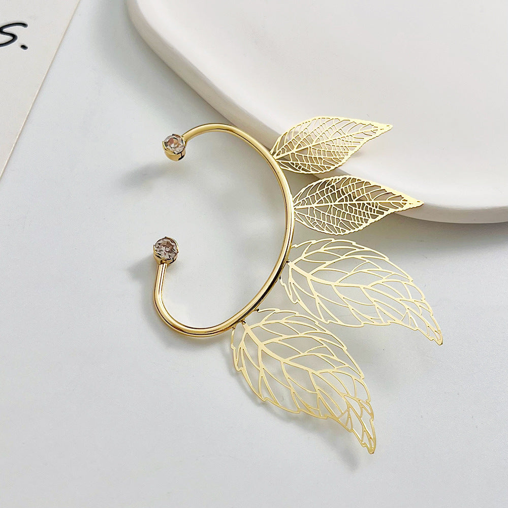 Leaves Ear Hanging Female Mori Style Summer Earrings