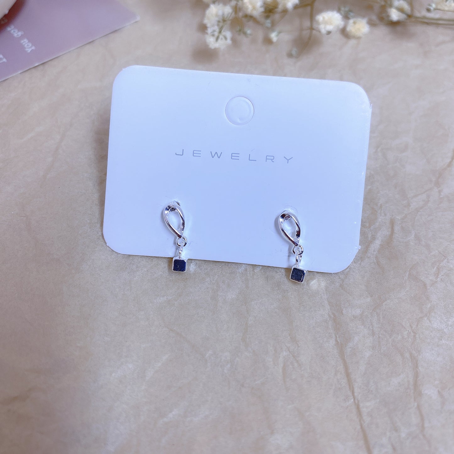 Needle Simple Exquisite Plain Ear Cute Earrings