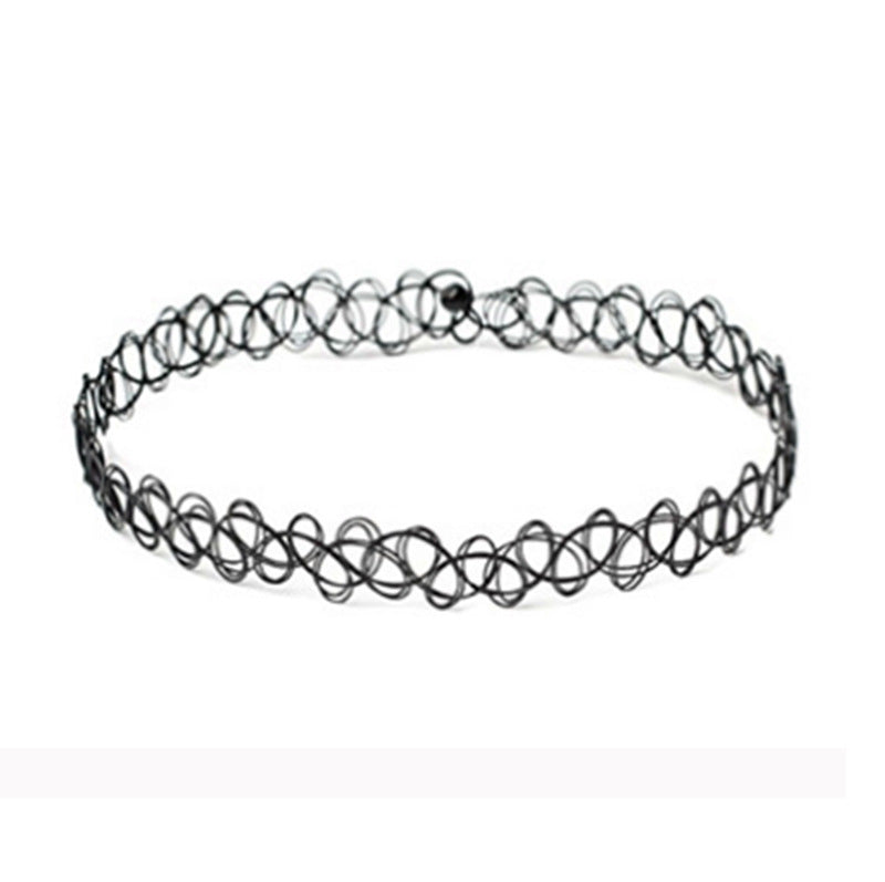 New Gothic Neck Band Combination Lace Collar