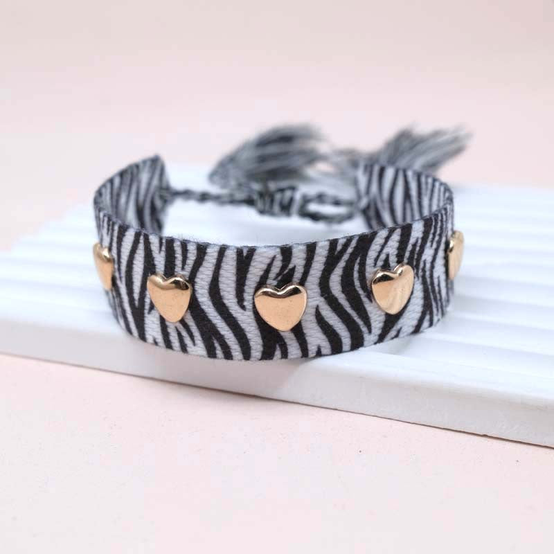 Letter Popular Hand-woven Wrist Strap Embroidered Bracelets