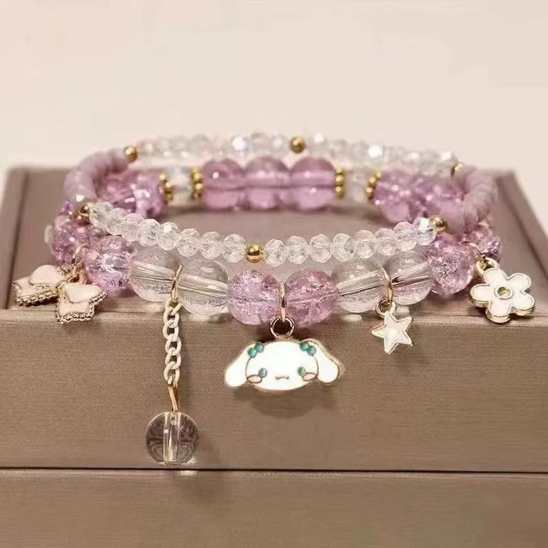Little String Beads Crystal Female Cute Girlfriends Fashion Bracelet