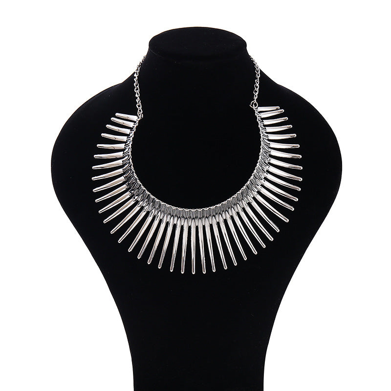 Exaggerated Personalized Indian Style With Fashion Necklaces