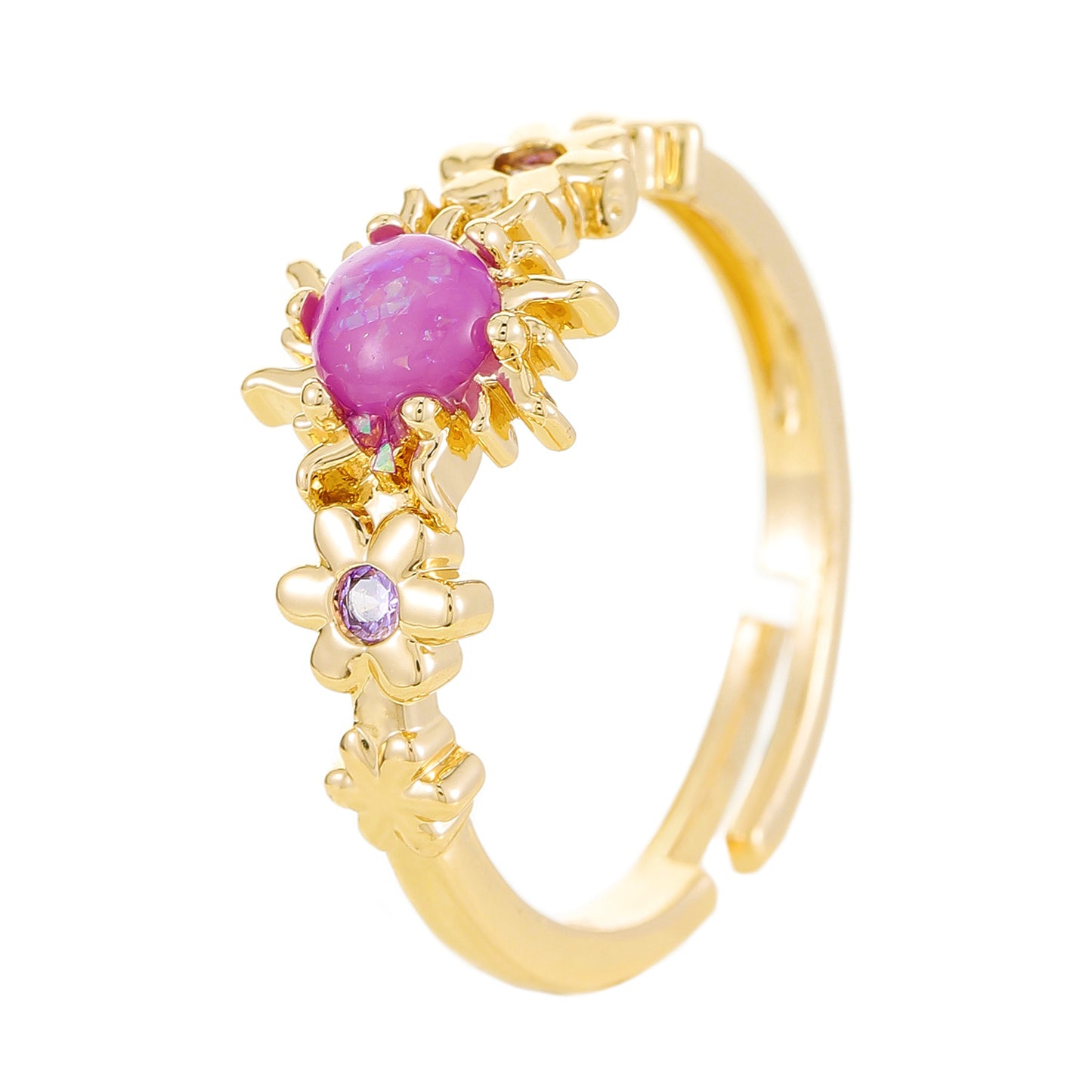 Love Cross Open Female Special Interest Rings