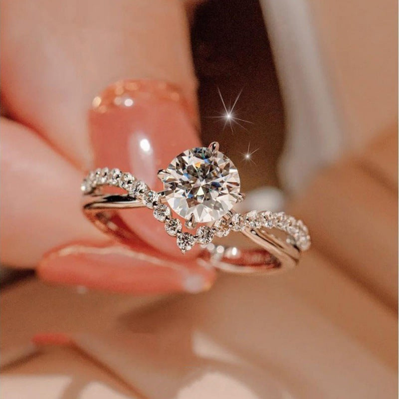 Women's Crown For Love Niche Accessories Simple Rings