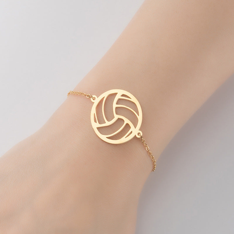 Sports Accessories Fashion Geometry Pattern Round Bracelets