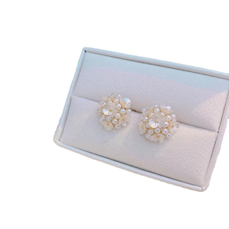 Cluster Exaggerated High Class Elegant Female Imitation Rings