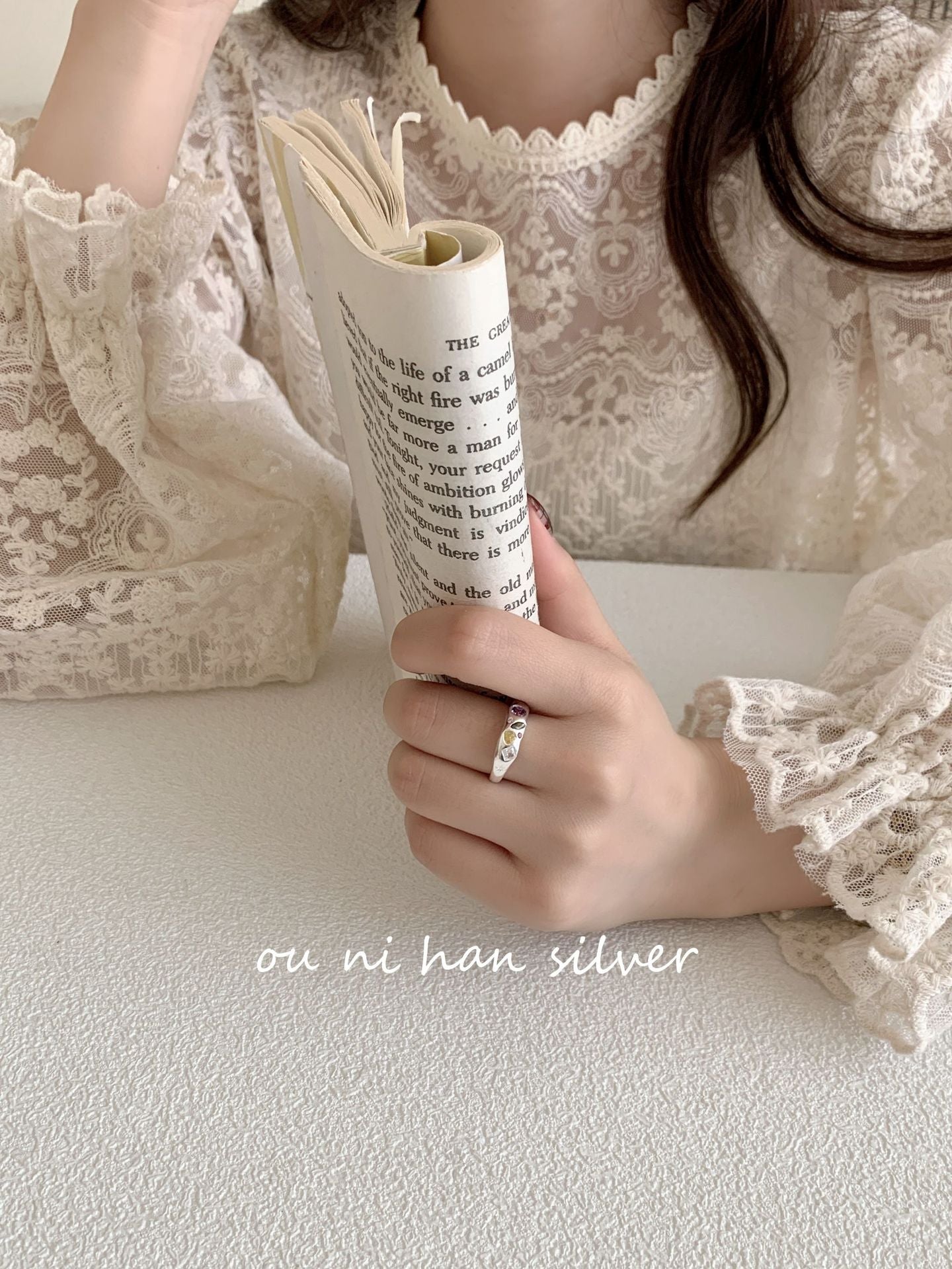 Oni Sterling Sier Female Style Design Rings