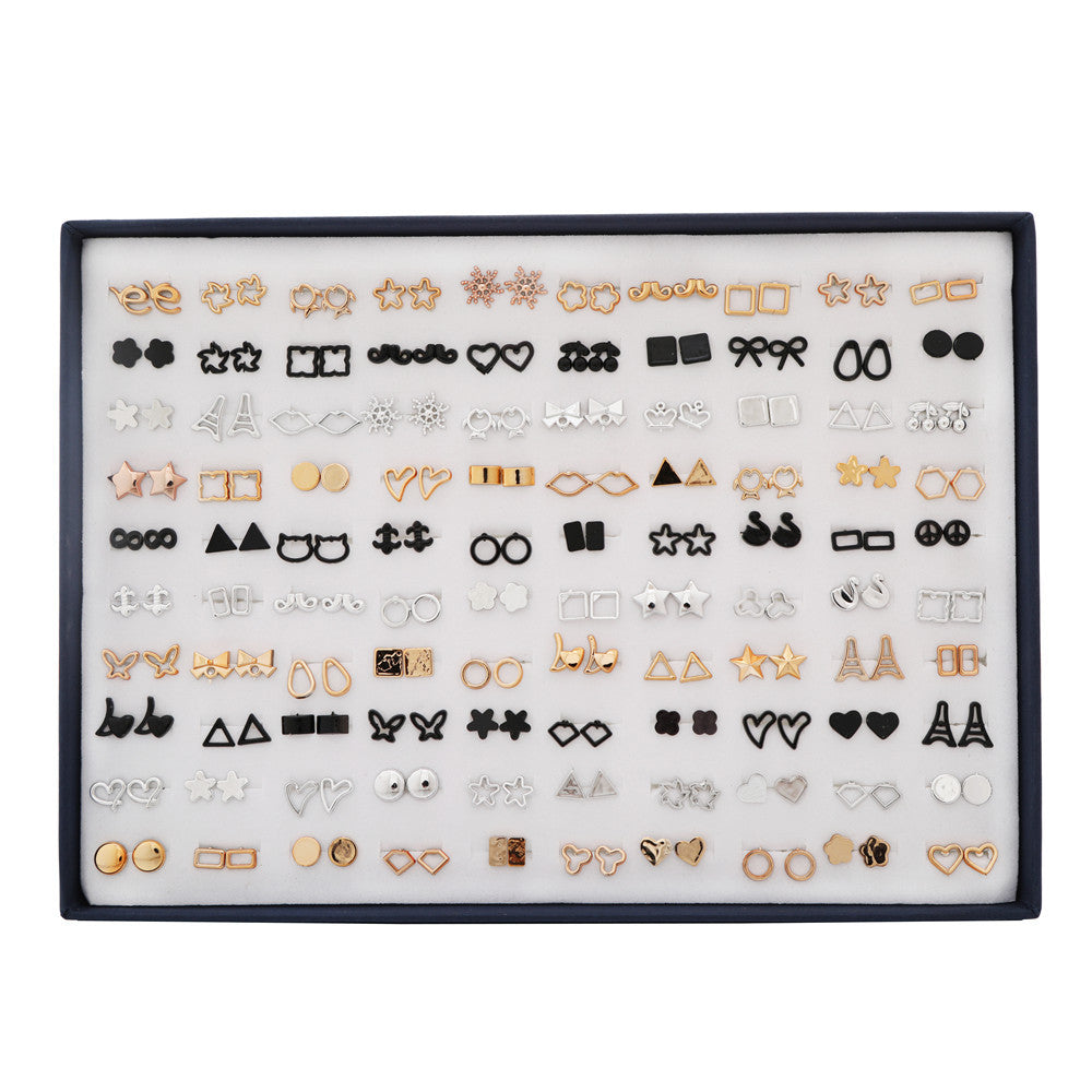 Korean Style Plastic Pair Boxed Collection Dripping Rings