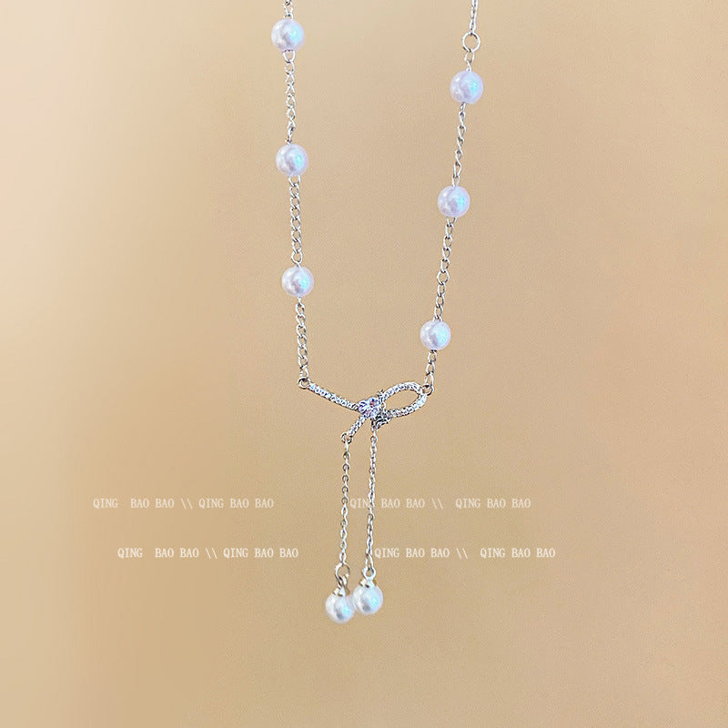 Women's Versatile High Sense Short Pearl Design Necklaces