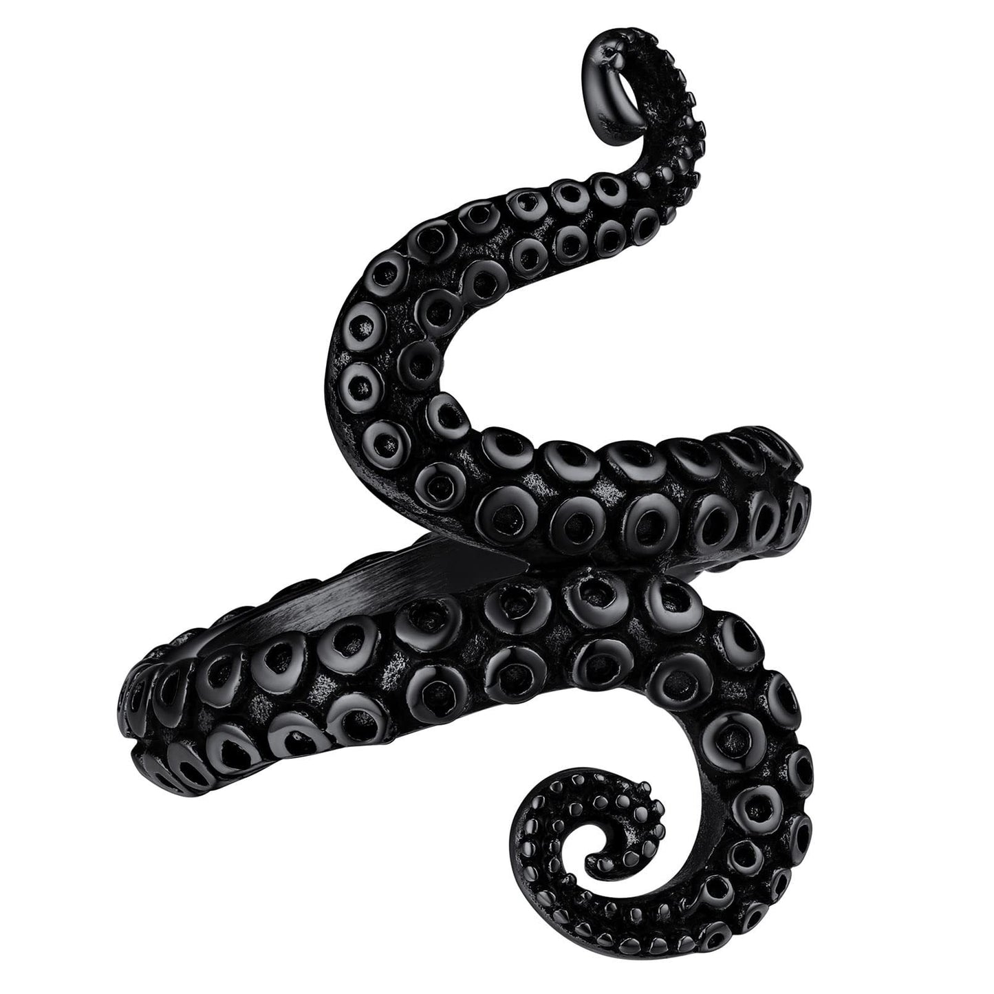 Retro Personalized Octopus Punk Trendy Distressed Rings