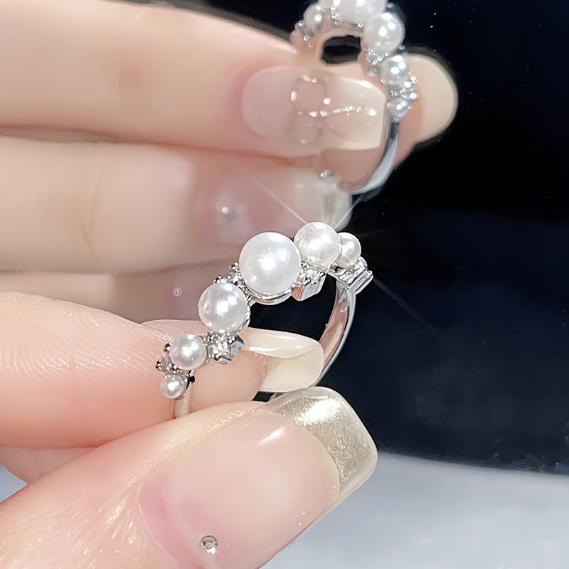Sweet Open Twin Gentle Fairy Lady Rings