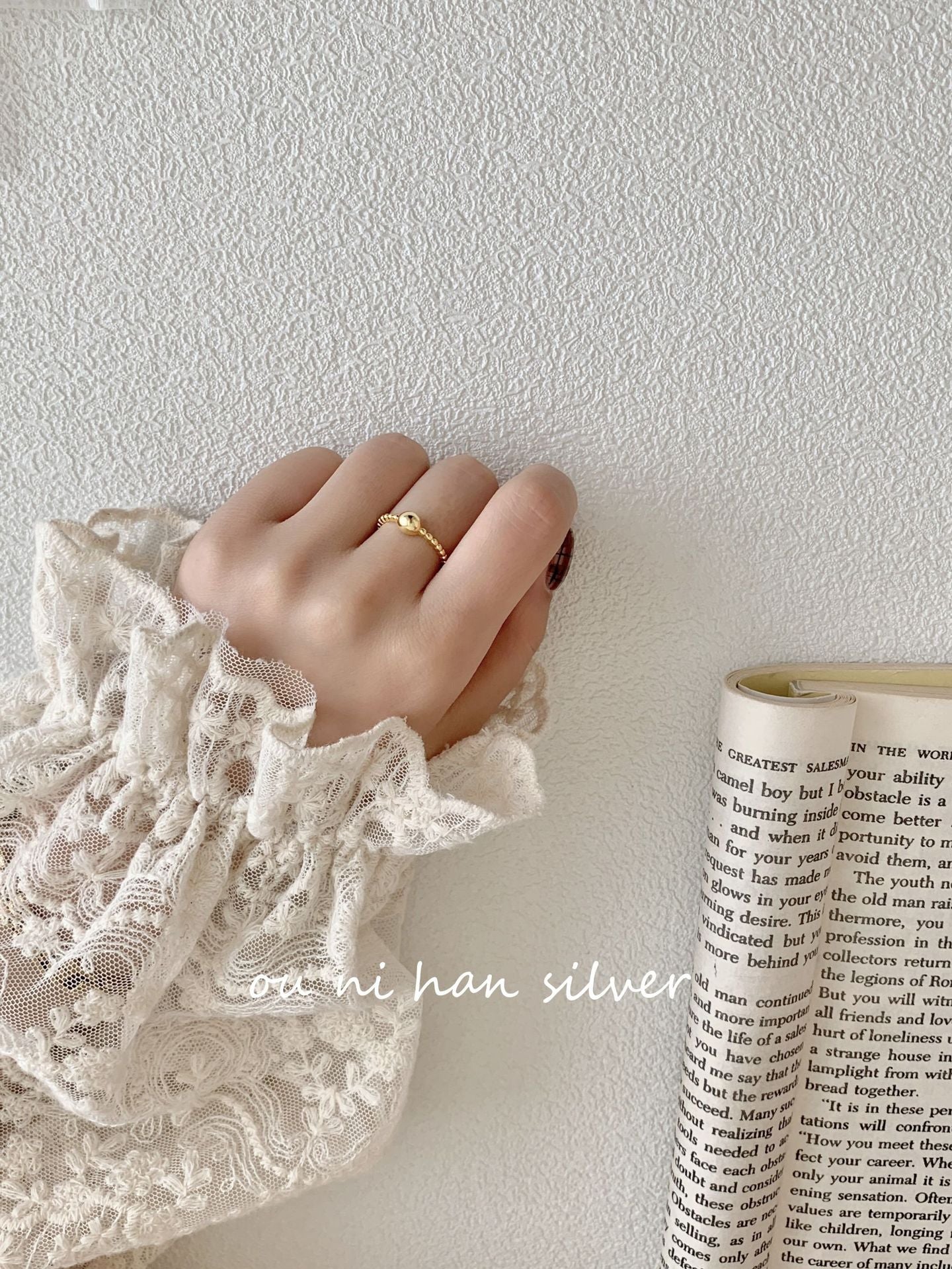 Oni Sterling Sier Female Style Design Rings