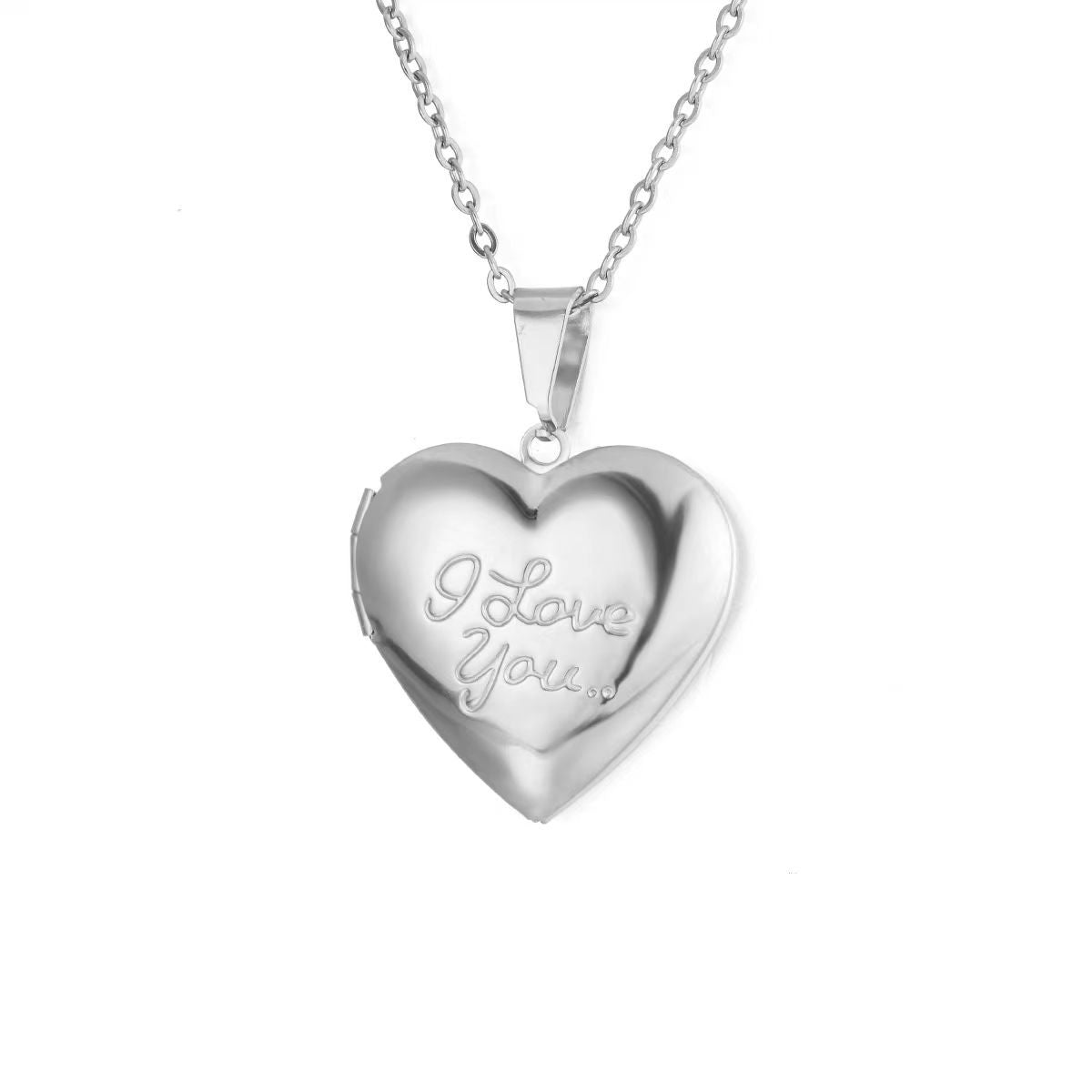 Mirror Multi Stainless Steel Box Can Necklaces
