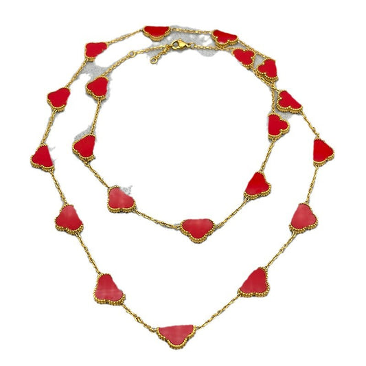 Fritillary Affordable Luxury Fashion Titanium Steel Necklaces