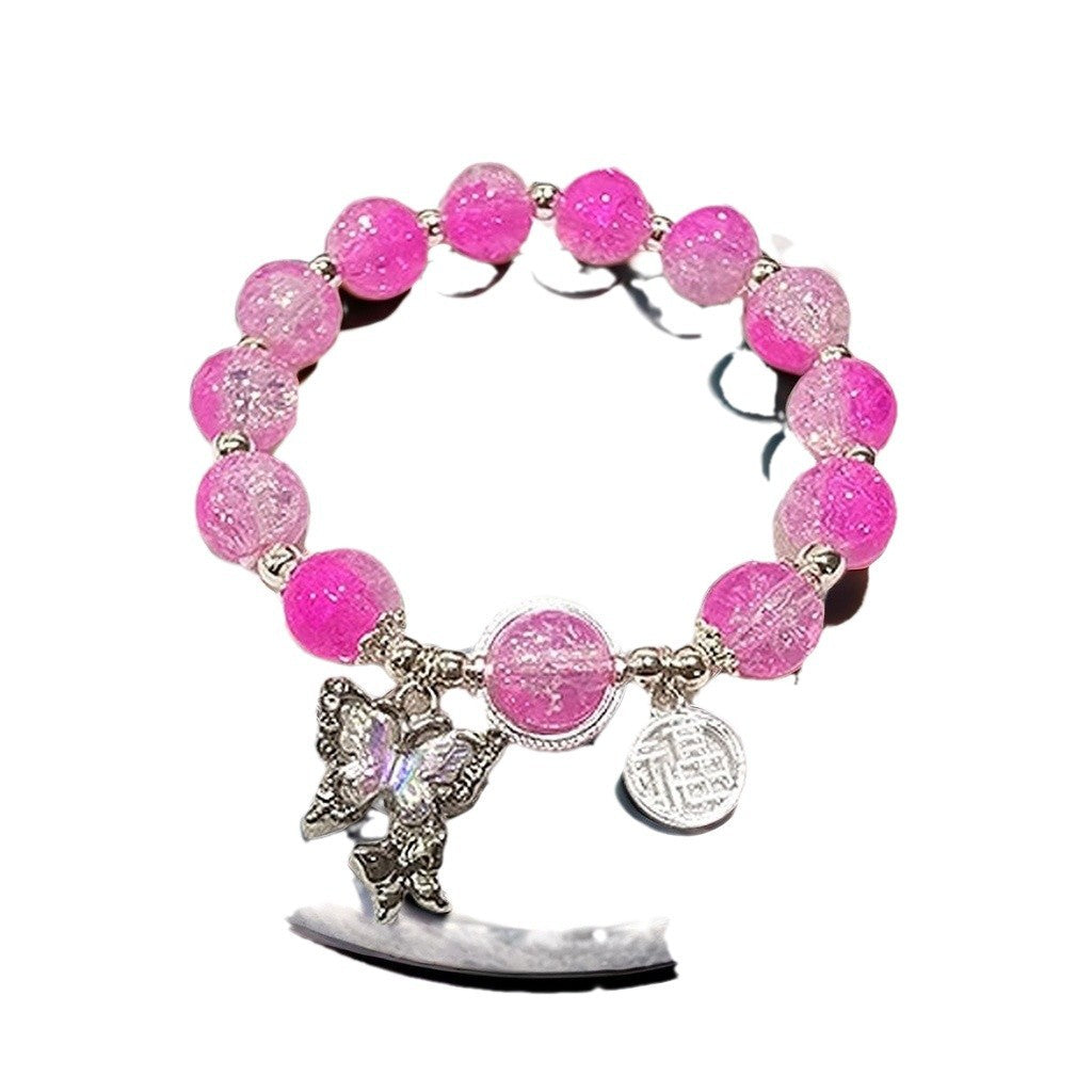 Multi Floral Butterfly Female Temperament High Bracelets